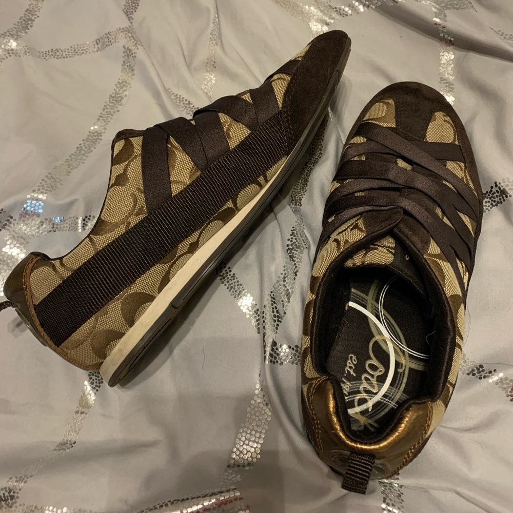 Coach shoes. Adorable! 😍😍